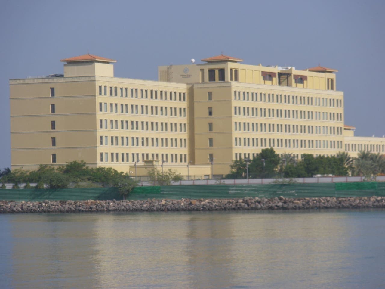 The Kempinski hotel on the Djibouti waterfront